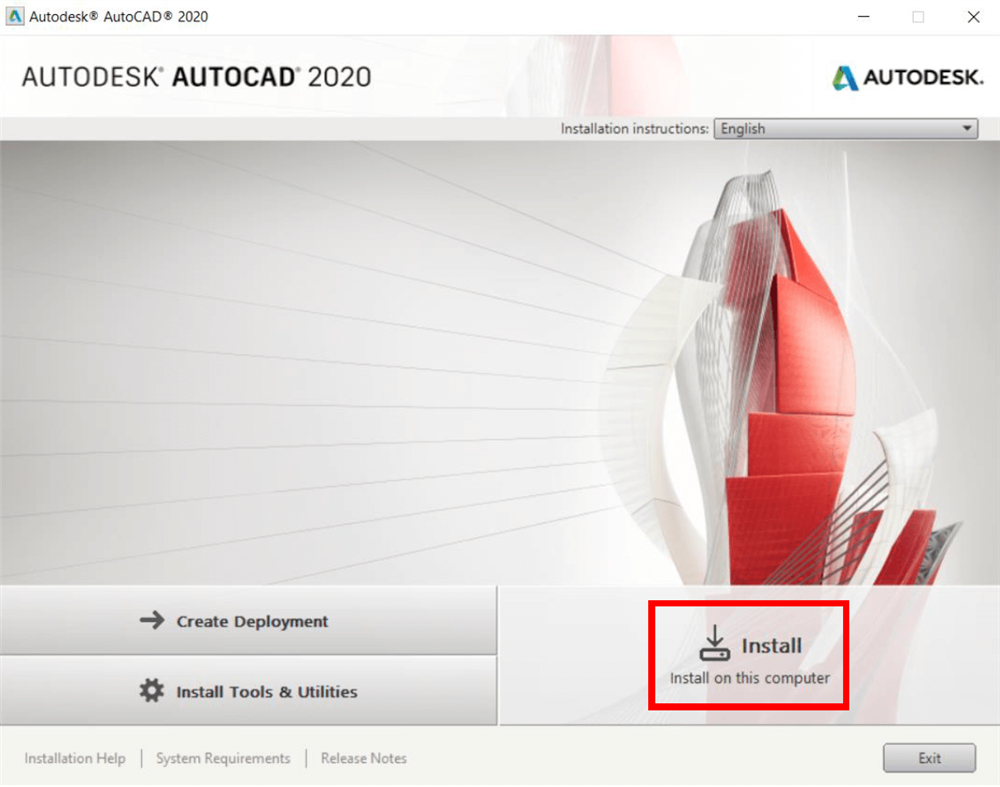 install autocad
